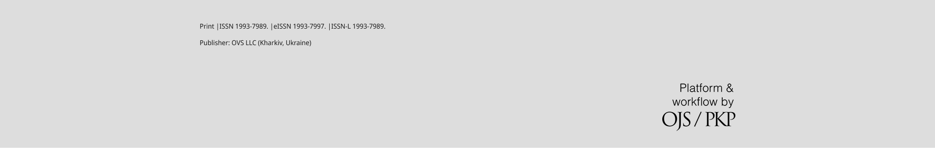 Footer information and logos